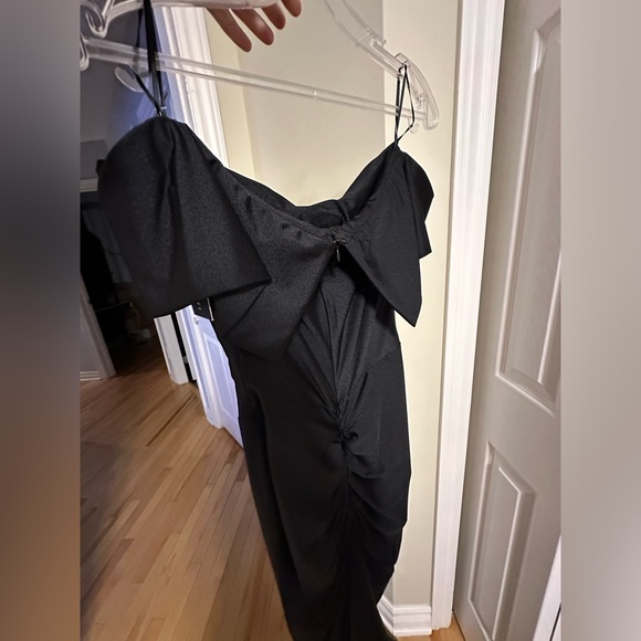 Nicole Bakti Black Evening Dress - Picture 7 of 8